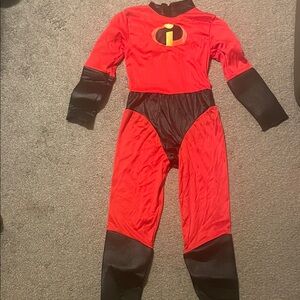 The Incredibles Red Superhero Kids Costume new kids 4-6